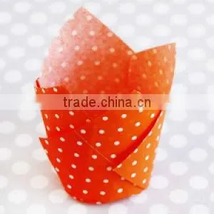 Transparent birthday party chocolate supply wholesale paper cupcake wrapper
