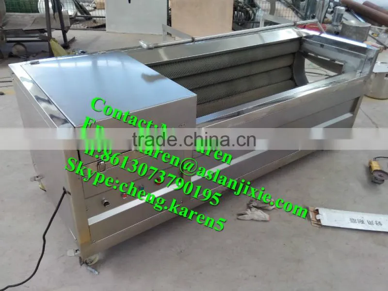 High quality potato washing and peeling machine/industrial potato peeling machine/potato peeling machine