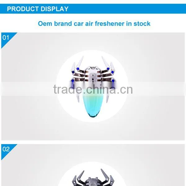 8 ml spider shape car vent scent