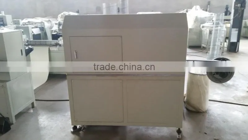 Automatic expanded metal spiral tube making machine
