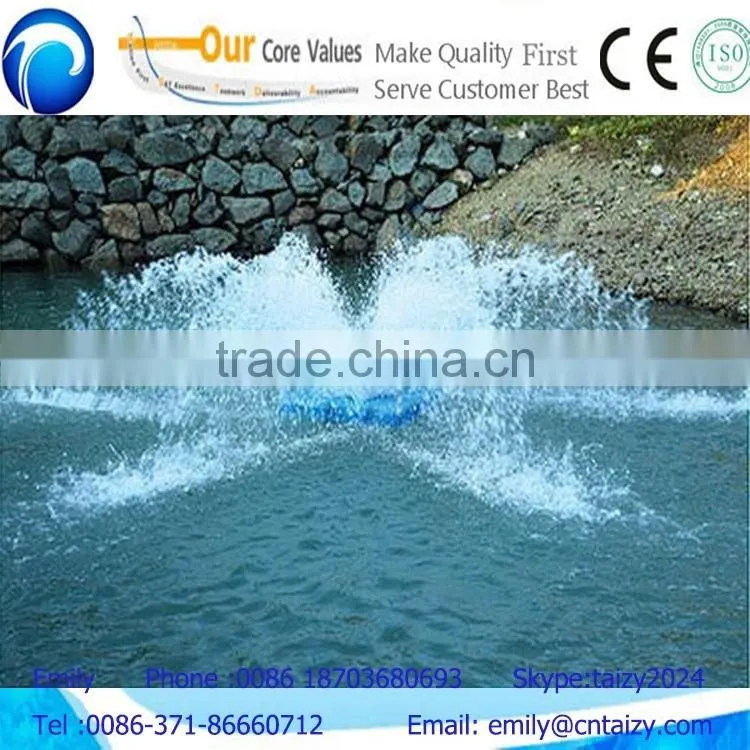 high oxygen increasing small fish pond pool aerator