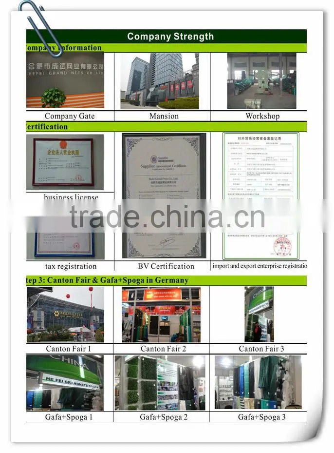 100% HDPE Agriculture Bird Barrier Net