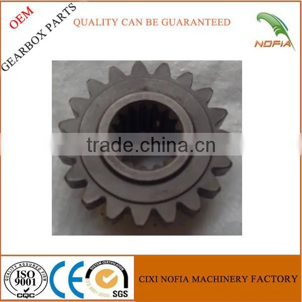 Small YM60 step gear kubota combine harvester spares parts for agricultural machinery bevel gear box