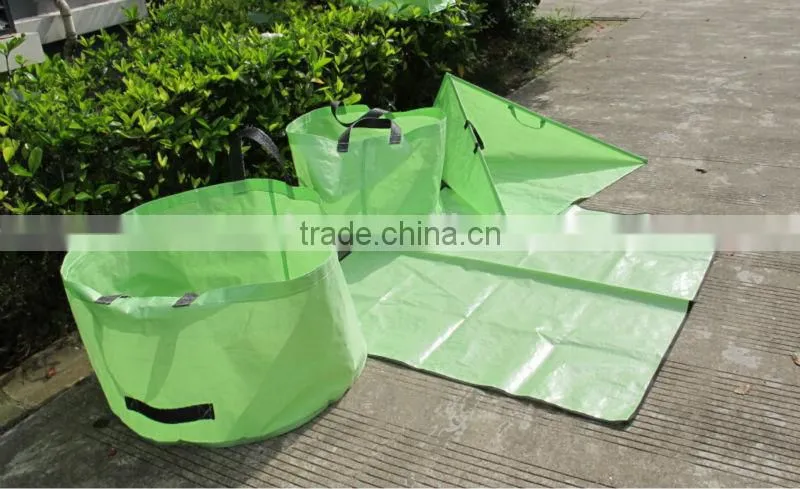 harvest pop up bag strong handles UV resistant REACH pop up garden waste bag