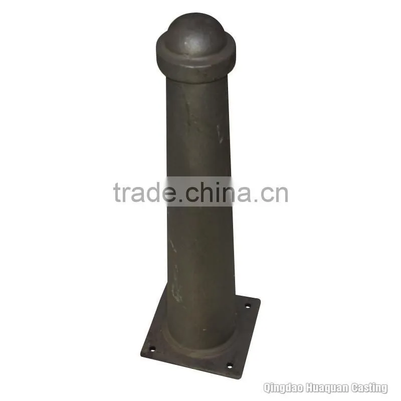 Custom Cast Iron Bollard for Guardrail