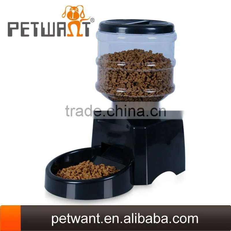 Private label pet products LCD timer automatic food dog feeder