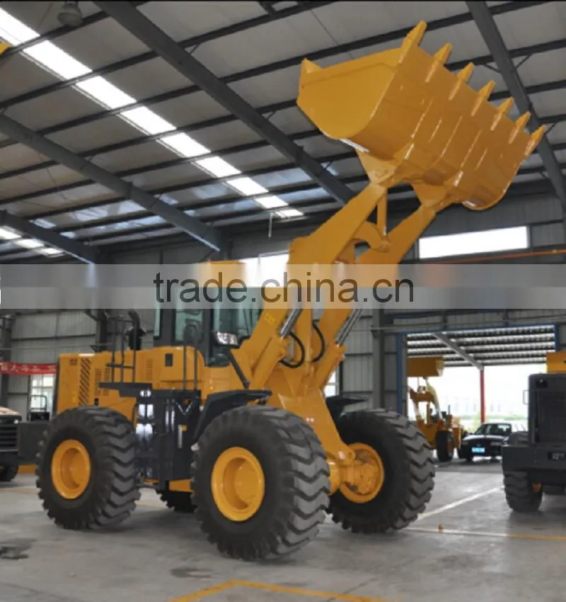 Chinese Big Wheel Loader With Capacity 6000kg