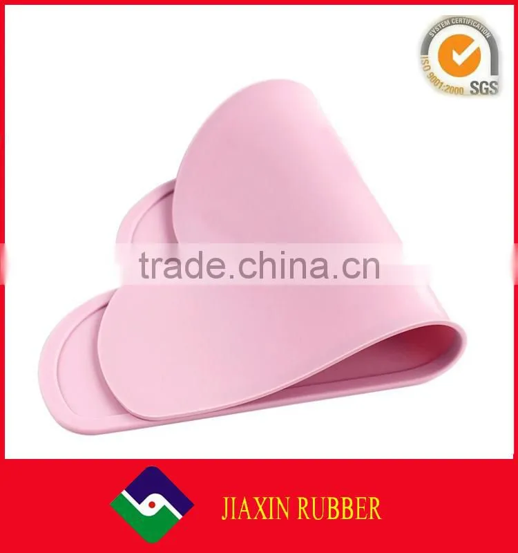 New arrival colorful silicone baby mat funny cloud shape placemats for home kitchen