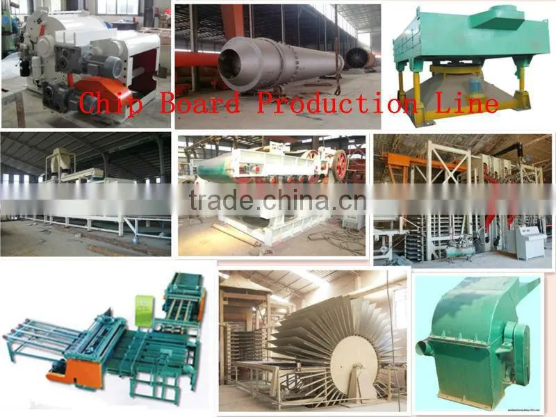 Well sell particle board production line/mat cross cutting saw