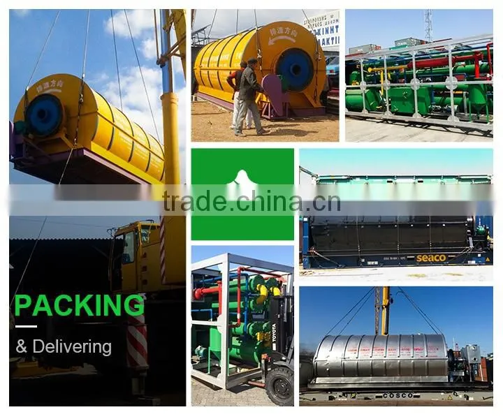 20ML to 10T Capacity Used Engine Oil /Pyrolysis Tire/Plastic Oil Recycling Machine To Diesel
