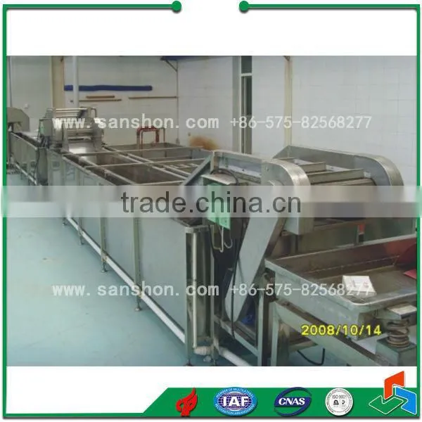 Hotsell Fruit and Vegetable Complete Quick Freezing Line/IQF Processing Machinery