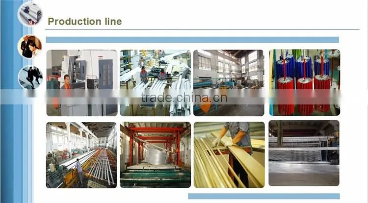 Aluminum profile / factory professional production / production according to customer's size.