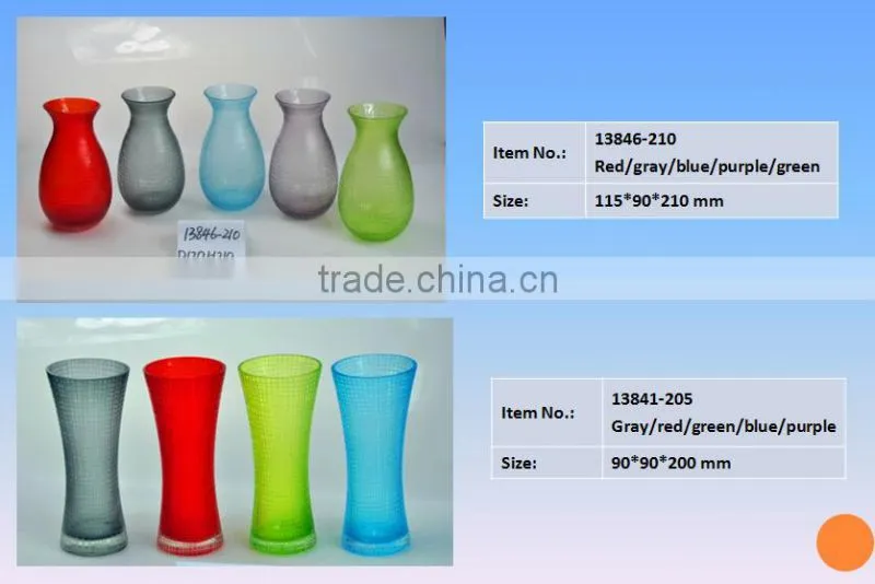smoke grey colored glassware for hotels home goods