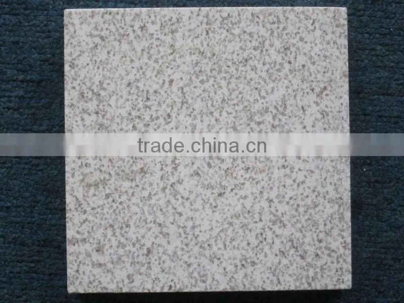 Polished black grey white granite
