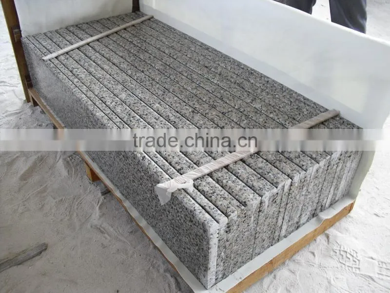 Guangze Red G686 polished granite stair