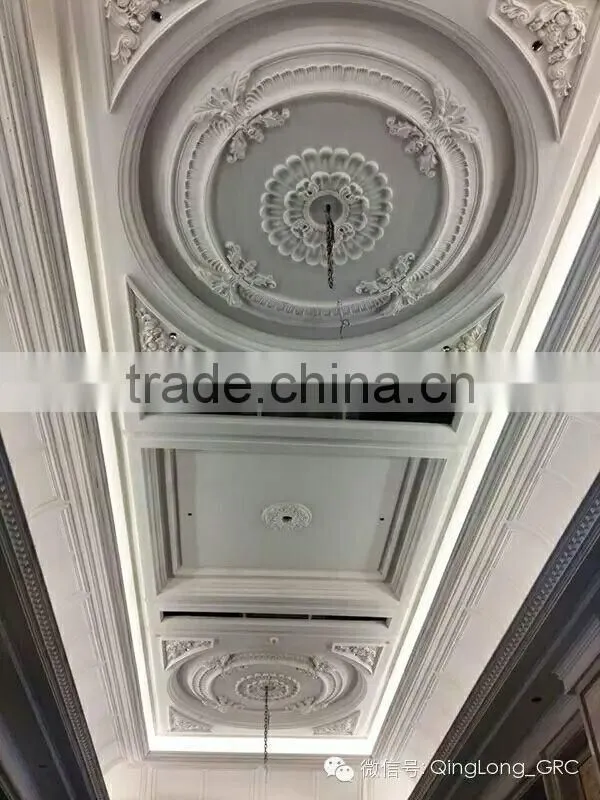 Custom GRG Glass Reinforced Gypsum Interior decoration ceiling