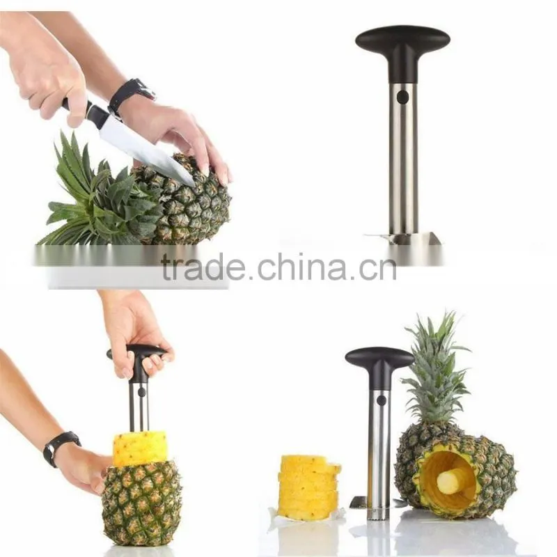 Factory Wholesale Stainless Steel Pineapple Corer Peeler Slicer