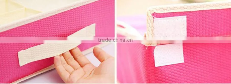 Q1079 Multifunctional folding underwear storage box