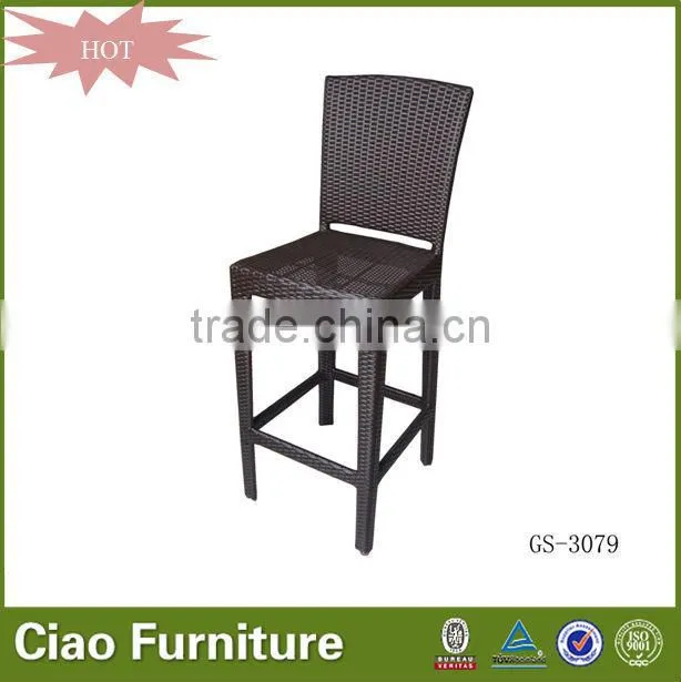 modern design rattan bar stool furnture cheap high bar chair