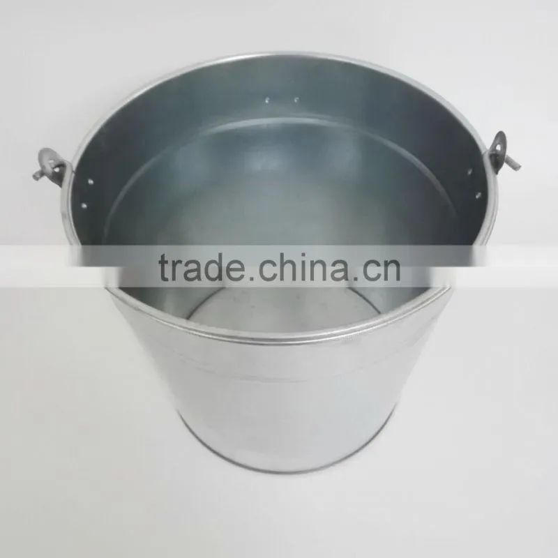 Cerveza Beer Galvanised Bucket Drinks Party Champagne Wine Beer Cool Ice Bucket with Opener