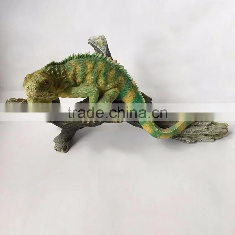 Custom polyresin lizard statue for sale