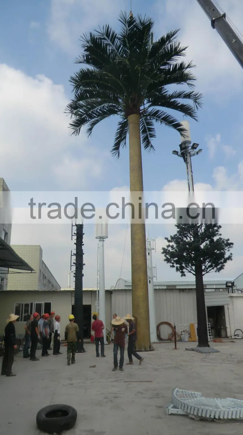 China manufacture large outdoor artificial palm trees for landscaping