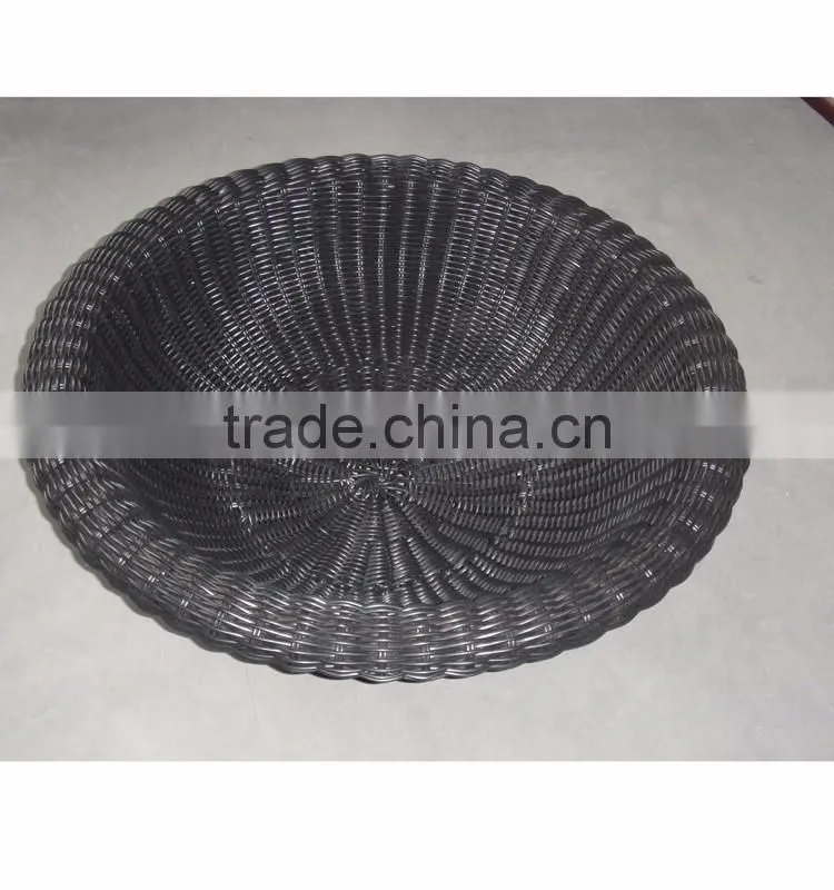 luxury wicker dog bed round rattan