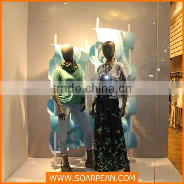 fashion cloth store wood carving craft