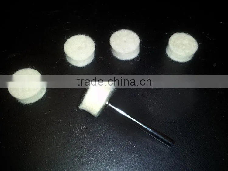 polishing wool felt spindles