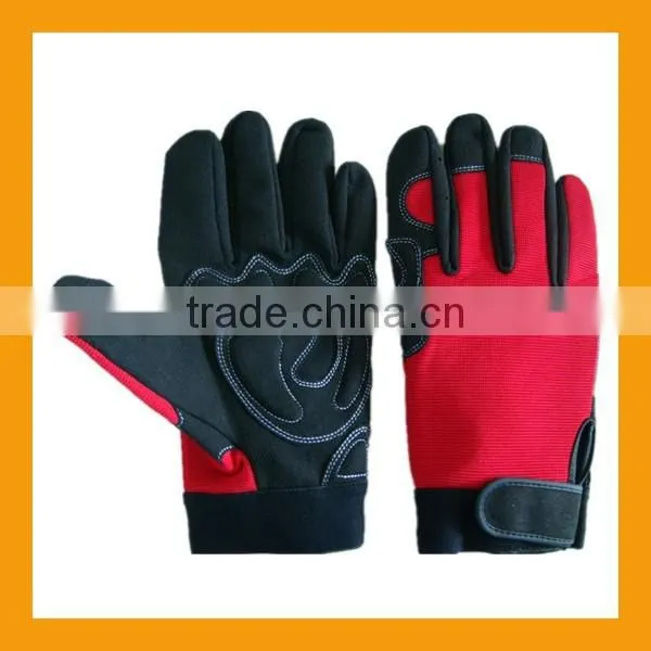 Heavy Duty TPR Knuckle Protection Anti-vibration Gloves