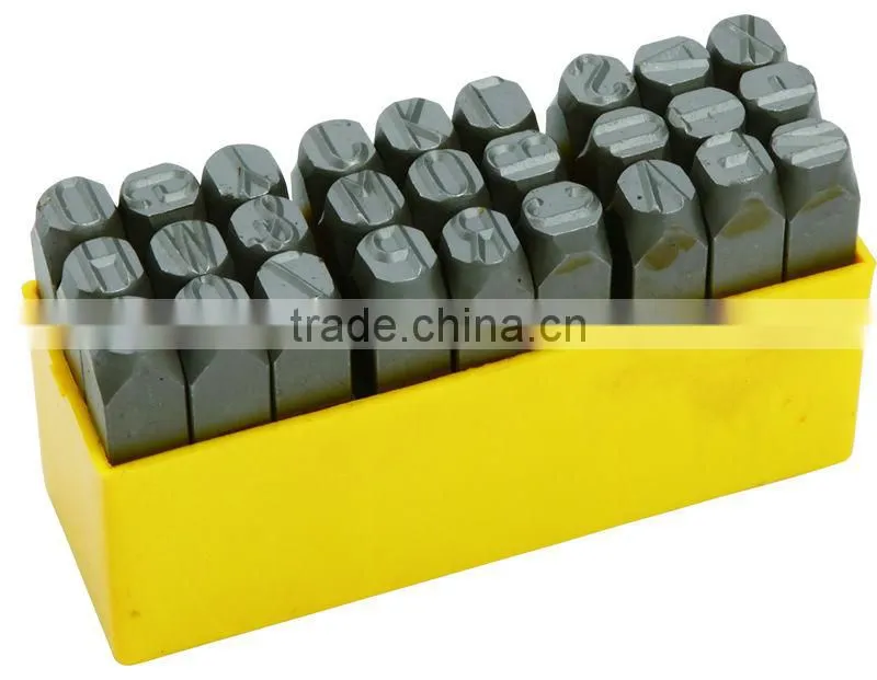 Useful Steel number and letter punching/Stamping set