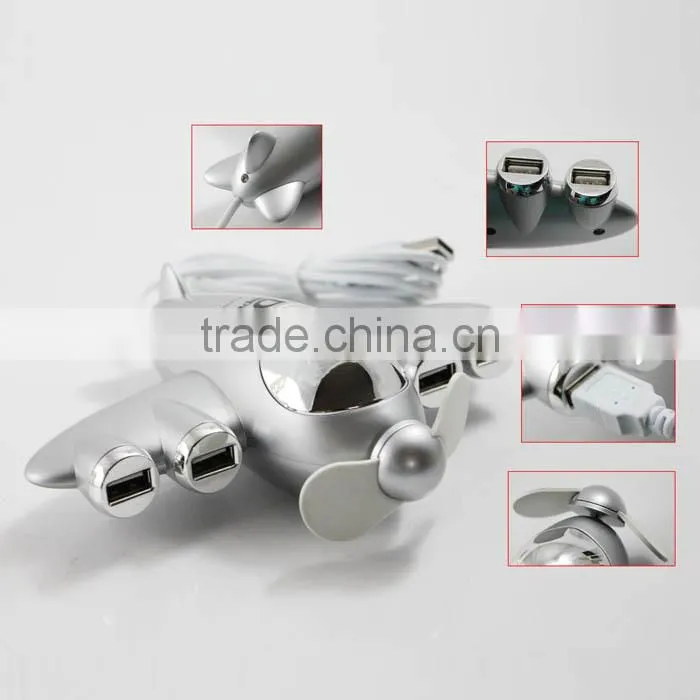 USB2.0 HUB airplane shape