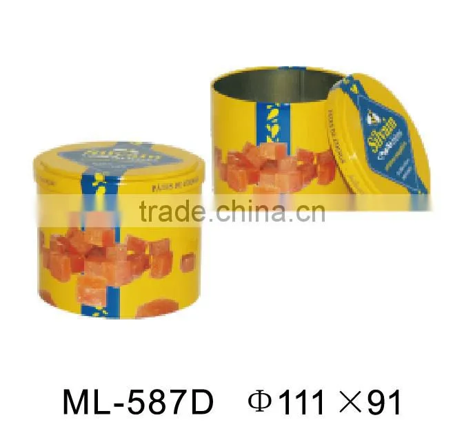 Food grade mint candy tin box,healthy candy tin box