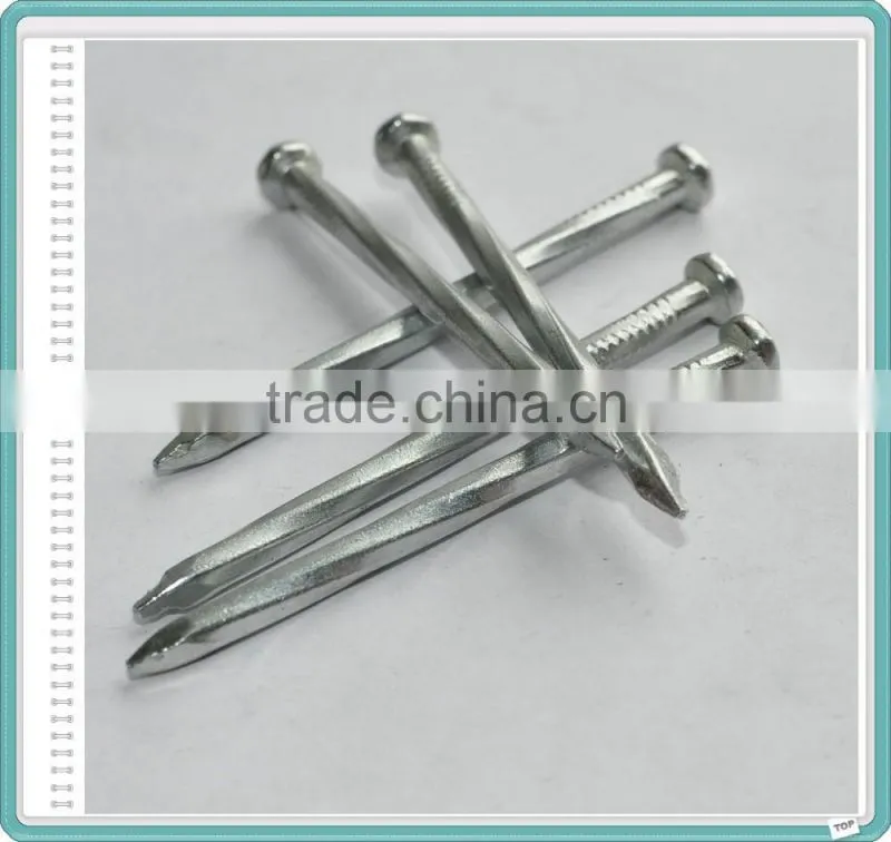 Zinc Plated/Galvanised Concrete Nails/Cement Nails