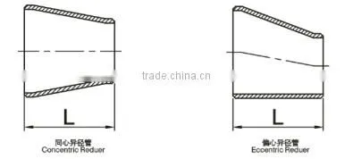 BW GB/T3624 HG/T3651(A) 3.5mmX3mm SML Titanium Conc Reducer