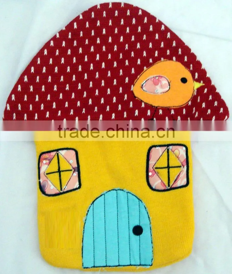 Cute design Hot water bottle cover factory cheap