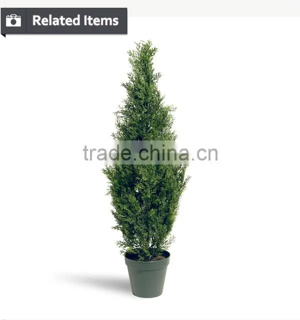 Artificial national topiary figure ornaments boxwood tree plant in pot