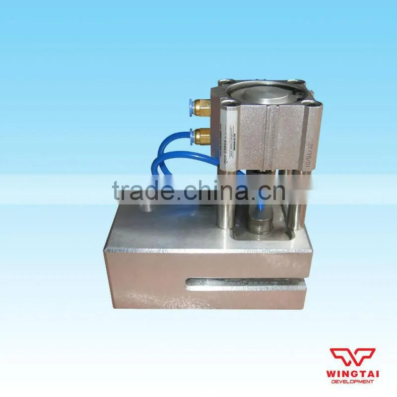 hand held shape punching machine install in cutting machine