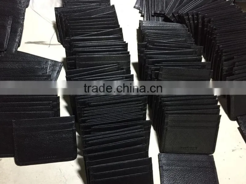 genuine cowhide leather wallet Classical Style Wallet Men's Genuine Leather Wallet money bag