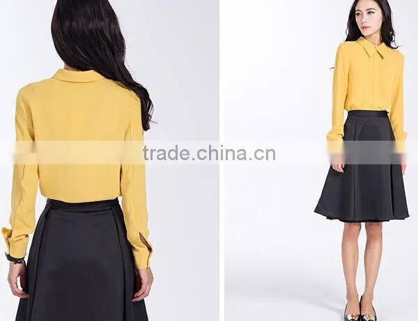 femal chiffon blouse modern chiffon blouse blouse chiffon long sleeves