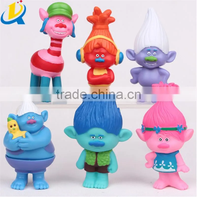 cartoon figure newest movie toy trolls toys figure toys