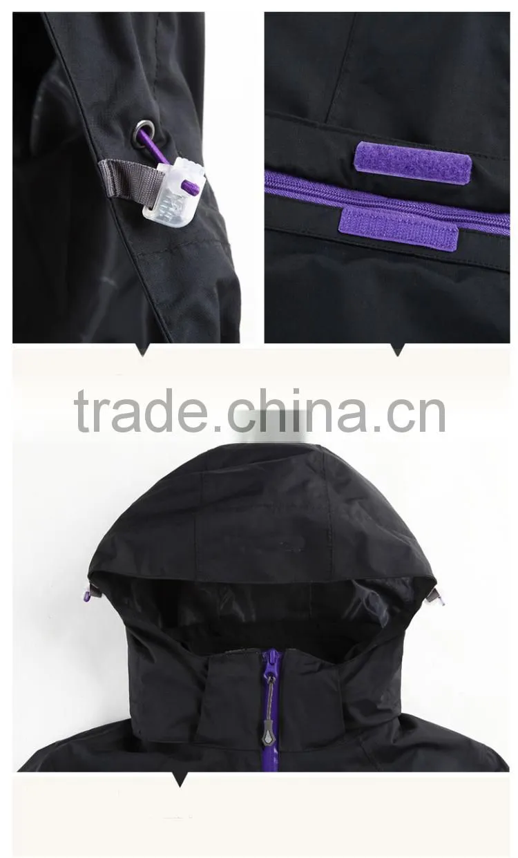 100%Polyester waterproof windproof fluorescent jacket cheap waterproof jackets