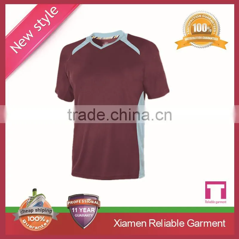 2016-2016 new season hot sale custom factory of soccer training jersey