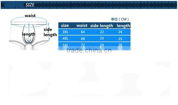Hot sale new arrival boxers briefs plus size 3XL/4XL/5XL for choice breathable health care men white underwear
