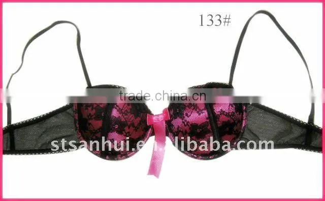 cherry bra/ fashion spandex bra sexy bra underwear made in China