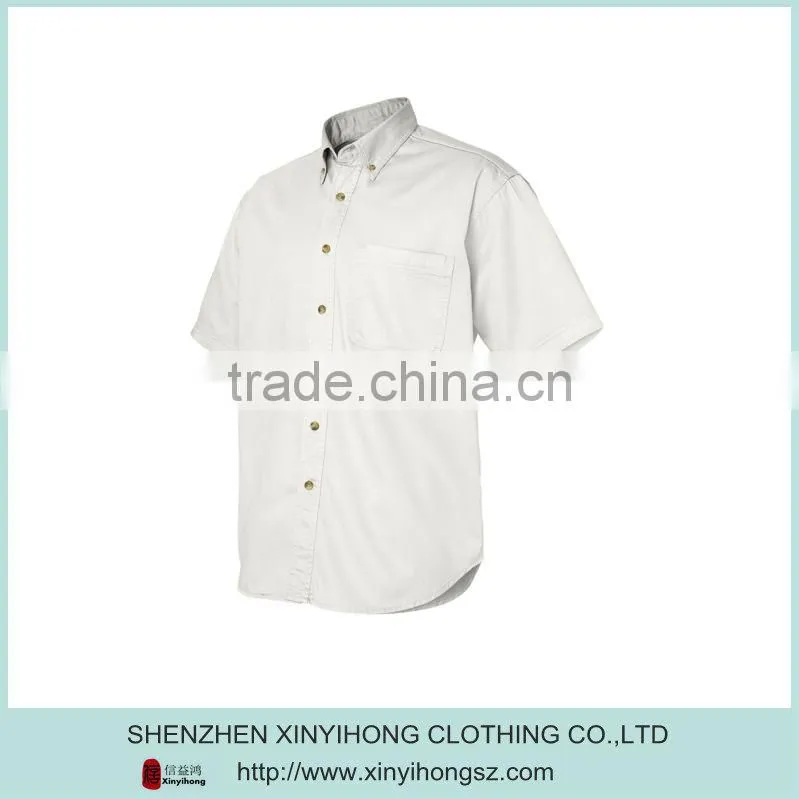 Newest White Color Natural Cotton Suitable Fashion Shirts For Boys