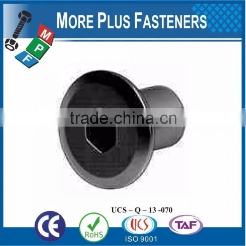 Made in Taiwan Bronze Standard Joint Nickel Black Phosphate Hex Drive Connector Cap Nut
