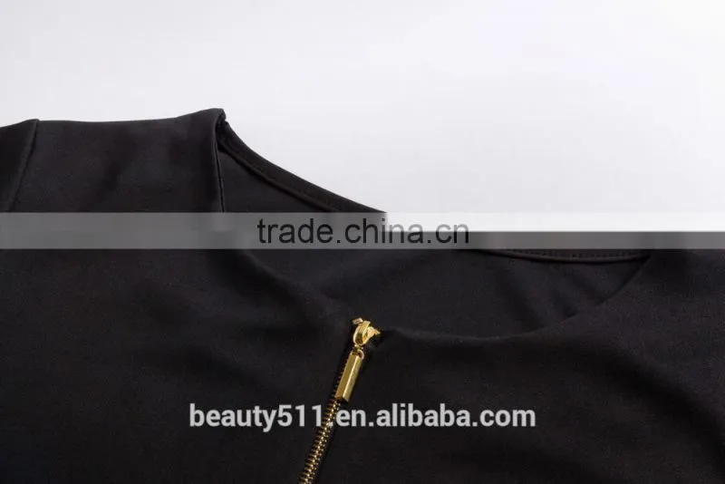 Top Grade Club Strapless Constrat Pipe Bandage 2017 New Design Ladies Dress DS20