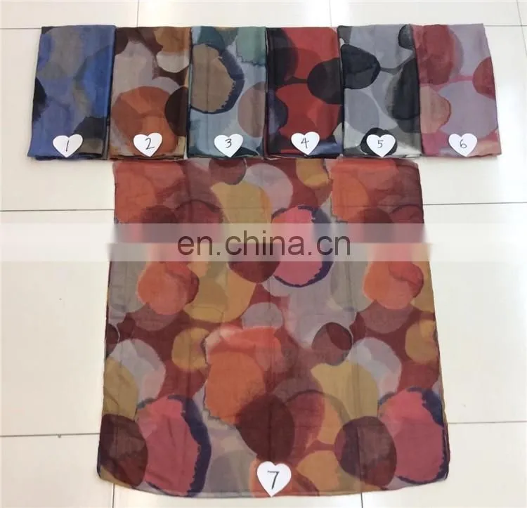 latest design girl fashion scarf nepal summer chiffon pashmina arabic shawl hijab