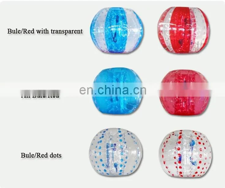 Cheap price!!! TPU/PVC inflatable tumble ball,adult bubble football,football bubble balls